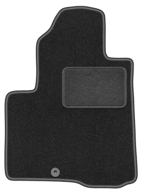 Produktbild von Fahrermatte Velours für Hyundai SantaFe II 2006-2012 (SUV) – 1-tlg, Graphit, passgenau – Wielganizator LUX