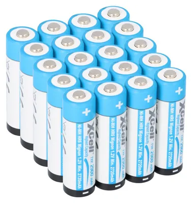 Zdjęcie produktu dla 20x akumulator XCell Mignon AA Ni-MH 1,2V 2900mAh