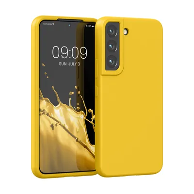 Produktbild von kwmobile Schutzhülle kompatibel mit Samsung S22 Hülle - Silikon Case Handyhülle S22 - Handyhülle Samsung S22 weiche Oberfläche - kabelloses Laden -