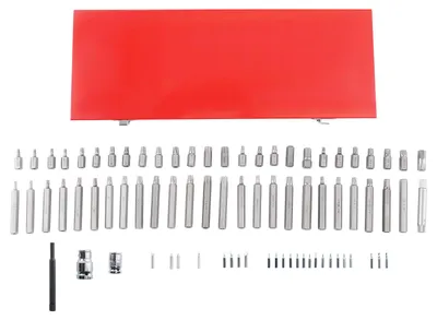 Produktbild von 54 in 1 Bit Satz Hex Spline 1/2" Antrieb Steckschlüssel 30/75mm