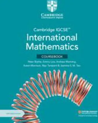 Obrázek produktu pro Cambridge IGCSE(TM) International Mathematics Coursebook with Digital Version (2 Years' Access)