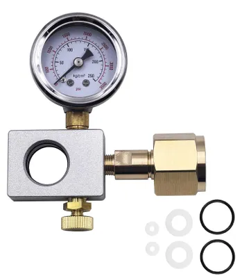 CO₂-Nachfülladapter mit Manometer für SodaStream DUO