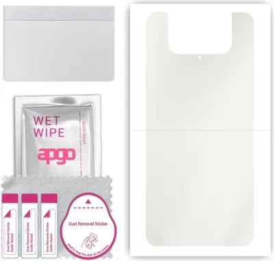 Produktbild von apgo Rückseite Schutzfolie, Matt, kompatibel mit Asus Zenfone 7 Pro ZS671KS, Hinten Hydrogel-Displayschutzfolie mit Positionierhilfe, kratzfest, einfache Montage
