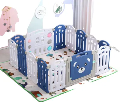Produktbild von Spielplatz, Faltbares Design, Sicherer Raum für Kinder, 12 und 2