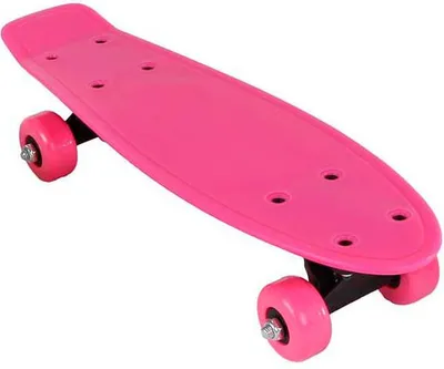 Produktbild von Street rider shortboard skateboard roze, 41cm