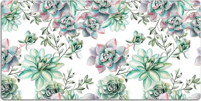 Produktbild von Schreibtischmatte Tischunterlage 90x45 cm Mauspad - Aquarell