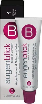 Immagine prodotto di Berrywell augenblick colore per sopracciglia e ciglia 15 ml, nero