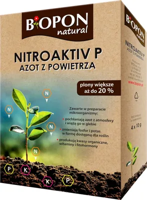 Zdjęcie produktu dla Preparat polepszający pobieranie azotu BIOPON Natural NITROAKTIV P