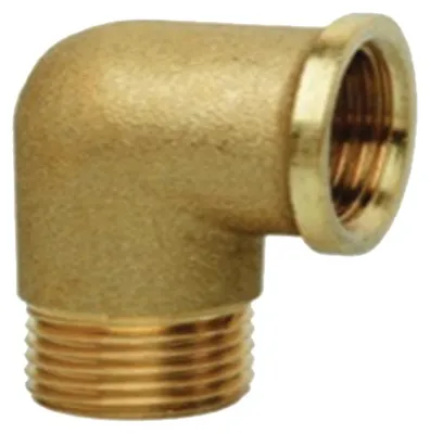 Obrázok produktu pre Koleno, vonkajší závit 1 1/2" vnútorný závit 1 1/2" BSP, mosadzná odkvapkávacia hadica 04051621