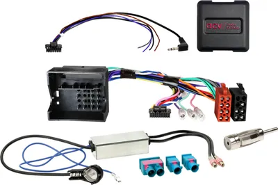 Produktbild von Lenkradfernbedienungsadapter Seat/Skoda/VW Multilead Antenne Fakra(m)(Set)>DIN/ISO
