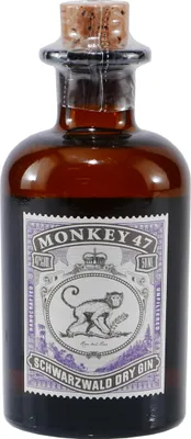 Produktbild von Monkey 47 Schwarzwald Dry Gin 47% Vol. 0,05 l