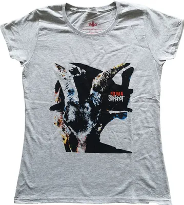 Image de Slipknot - T-shirt "Iowa" pour femme RO2774 (XS) (Gris)