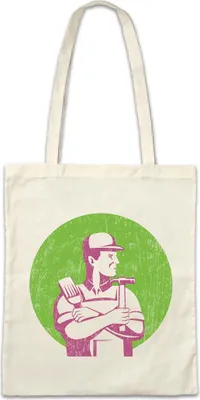 Produktbild von Urban Backwoods Handyman IV, Stofftasche, Farbe: Beige