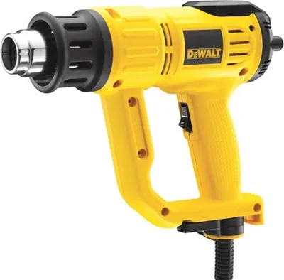 Produktbild von DeWALT D26414, Schwarz, Gelb, 650 l/min, 600 °C, 50 °C, AC, 2000 W