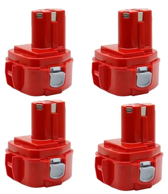Immagine prodotto di Batteria per utensili, NiMH, capacità 3500mAh/4000mAh, 4 batterie da 4,0Ah