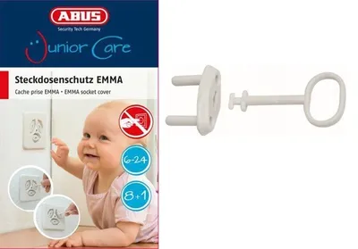 Produktbild von Kindersicherung Abus JC2208CH für el. 8 Stück
