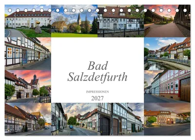 Produktbild von Bad Salzdetfurth Impressionen (Tischkalender 2027 DIN A5 quer), CALVENDO Monatskalender