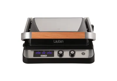 Produktbild von Lauben Kontaktgrill 2000SB mit übersichtlicher LED-Anzeige schwarz one size