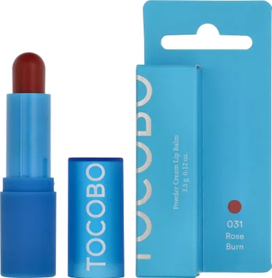 Produktbild von Tocobo Powder Cream Lip Balm #031 Rose Burn 3,5 g
