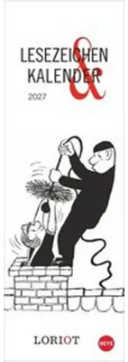 Produktbild von Loriot Lesezeichen & Kalender 2027