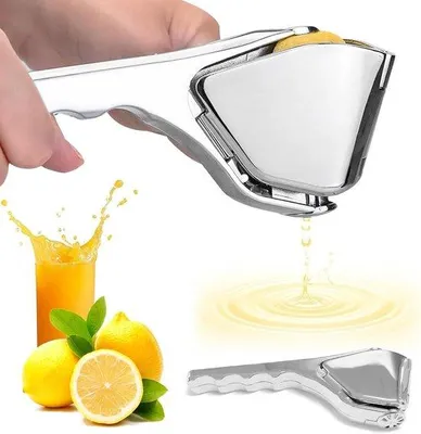 Obrázek produktu pro Odšťavňovač na citrusové plody z nerezové oceli pro ruční použití – ideální do kuchyně i pro domácí použití