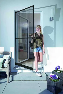 Produktbild von Moskitiera drzwiowa Basic Schellenberg 100x210cm biała