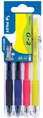 Obrázok produktu pre Pilot G, Doplňovacie, Čierna, Modrá, Ružová, Žltá