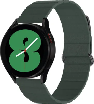 Image de imoshion Bracelet en cuir magnétique pour la Samsung Galaxy Watch 7 (40/44mm) - Vert