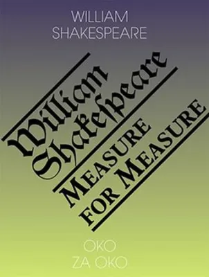 Obrázek produktu pro Oko za oko / Measure for Measure (Shakespeare William)