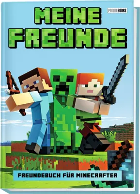 Produktbild von Meine Freunde - Freundebuch für Minecrafter