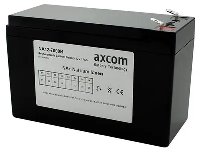 Produktbild von Axcom Natrium Ionen Akku 12V 7Ah mit 6,3mm Steckkontakten