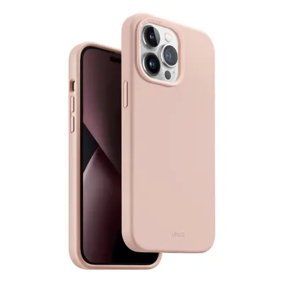 Obrázek produktu pro Nabíjecí pouzdro Uniq Lino Hue Magclick pro Iphone 14 Pro Max - růžové