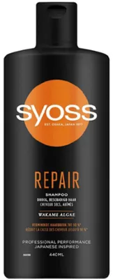 Immagine prodotto di 6x SYOSS Shampoo Repair 440ml, lavaggio per capelli secchi, spezzati e fragili, pulizia nutriente, per donne, lucentezza e idratazione, per donne