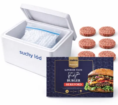 Zdjęcie produktu dla Burger Hereford 6szt po 200g - Metro Premium
