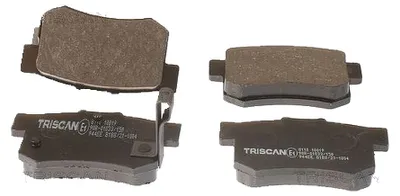 Produktbild von TRISCAN Bremsbeläge Satz Hinten Bremsklötze für SUZUKI SWIFT III (MZ, EZ) 8110 10019