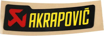 Zdjęcie produktu dla Akrapovic STICKER AKRAPOVIC 90X26.5