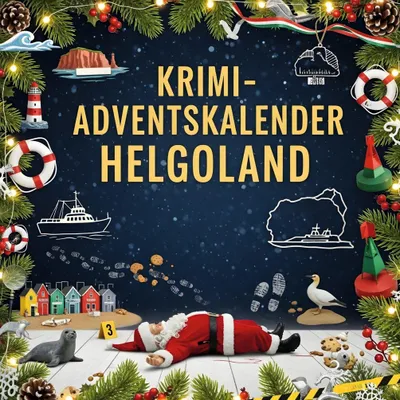 Produktbild von Der Krimi-Adventskalender Helgoland