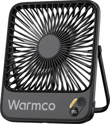 Obrázek produktu pro USB ventilátor Tichý mini stolní ventilátor pro kempování, chlazení 10000 mAh