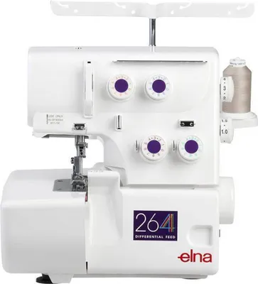 Obrázek produktu pro ELNA Overlock 264 - 4 nitě - včetně svinutého lemu