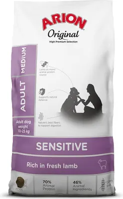 Image de Arion Original Adult Medium Lamb 12kg - avec agneau