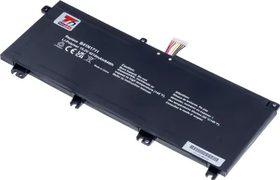Produktbild von T6 Power Akku für Asus TUF FX503VD, Li-Poly, 15,2 V, 4210 mAh (64 Wh), schwarz
