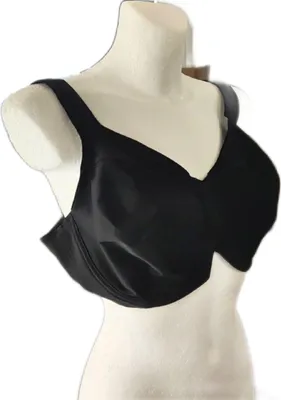 Produktbild von Triumph Modern Soft Baumwolle W01 Minimizer BH 95D Black Damen Unterwäsche BH;Schwarz