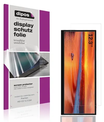Immagine prodotto di 2x Pellicola Protettiva per Prechen HD-123 12.3 Zoll Protezione Schermo Claro Display dipos