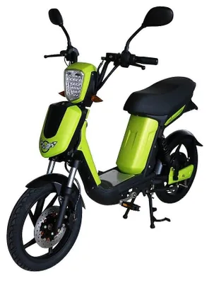 Produktbild von RACCEWAY Elektromotorrad E-BABETA, grün-metallic