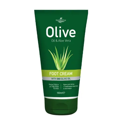 Obrázok produktu pre Herbolive krém na nohy s olivovým olejom a aloe vera 150 ml