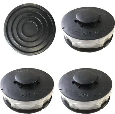 Produktbild von Set 3 Spule 1 Haube verstärkt passend für Gardenline GLT 453 Elektro Rasentrimmer