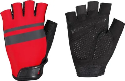 Obrázek produktu pro Cyklistické rukavice BBB HighComfort 2.0 S červené – pohodlný úchop pro sportovní...