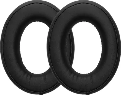 Produktbild von kwmobile 2x Ohrpolster kompatibel mit Sennheiser HD 620S Polster - Kopfhörer Polster aus Kunstleder für Over Ear Headphones