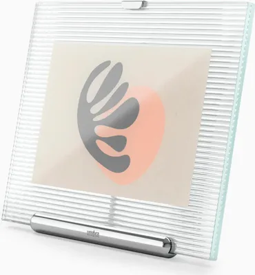 A clear, professional studio shot of a modern picture frame.