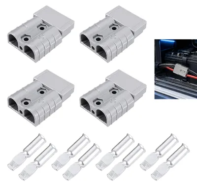 Anderson-Stecker 50A 600V 4 Stück für Kabel 6-10 AWG